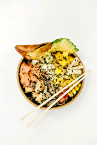 Serviervorschlag für Aloha Starter Poke Bowl